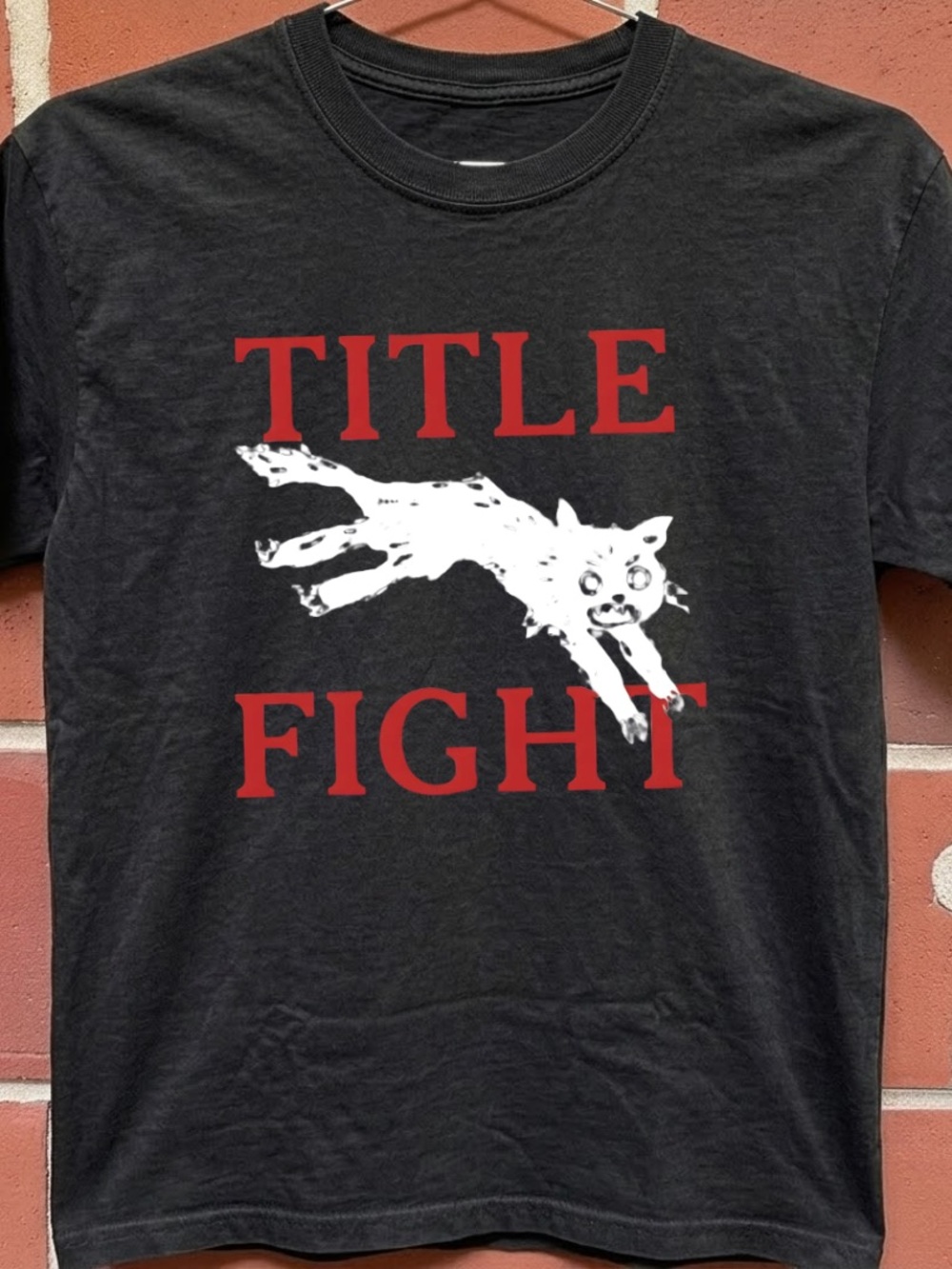Title Fight Black Cat Graphic Tee - Unbranded